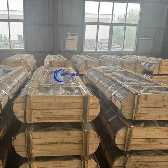 UHP400 UHP450 UHP500 UHP550 UHP600 Graphite Electrode with Nipple UHP Graphite Electrode for Eaf Arc Furnace